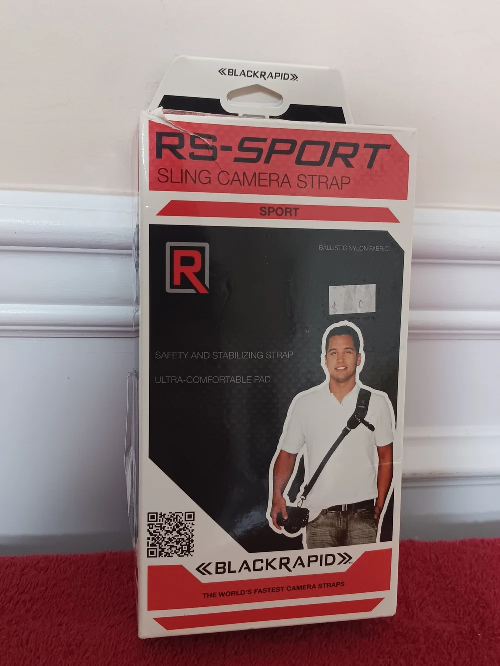 RS-Sport Black Sling Camera Strap by